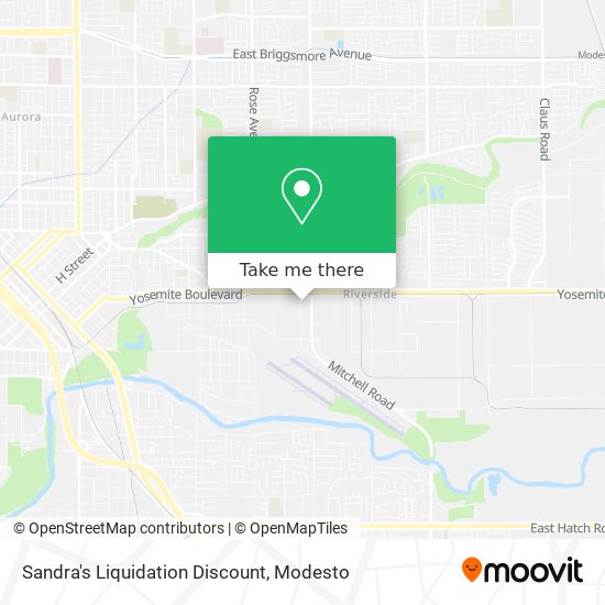 Sandra's Liquidation Discount map