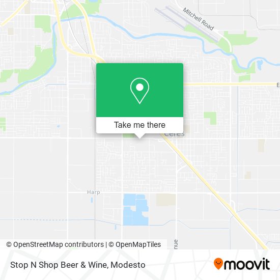 Mapa de Stop N Shop Beer & Wine