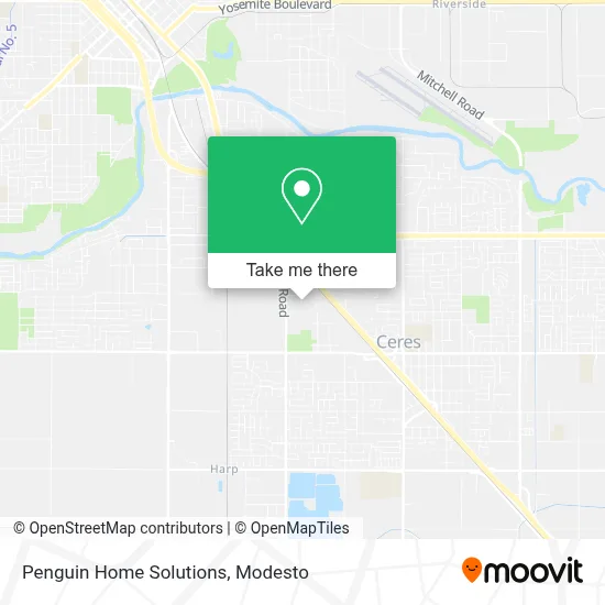 Penguin Home Solutions map