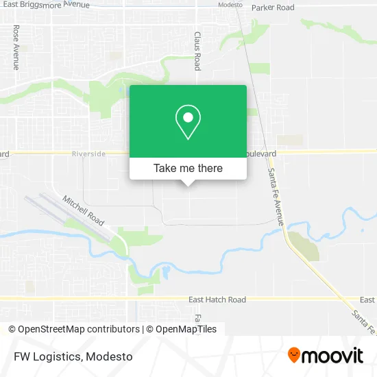 FW Logistics map
