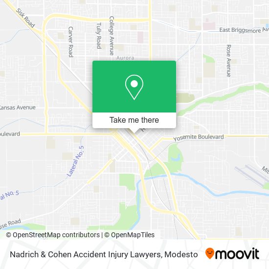 Nadrich & Cohen Accident Injury Lawyers map