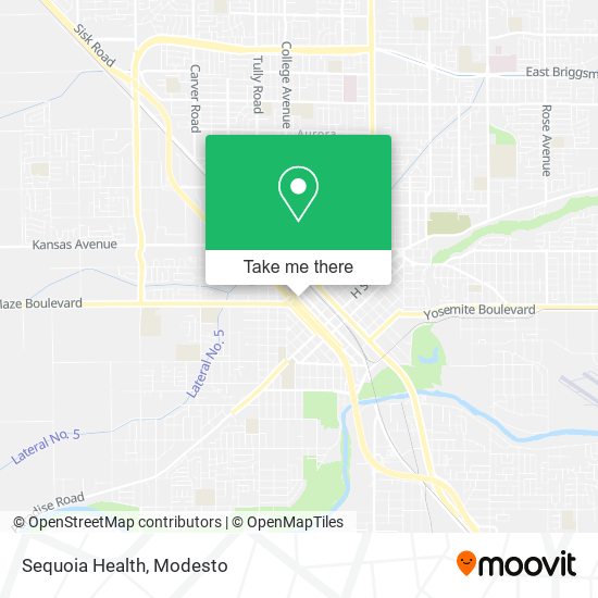 Mapa de Sequoia Health