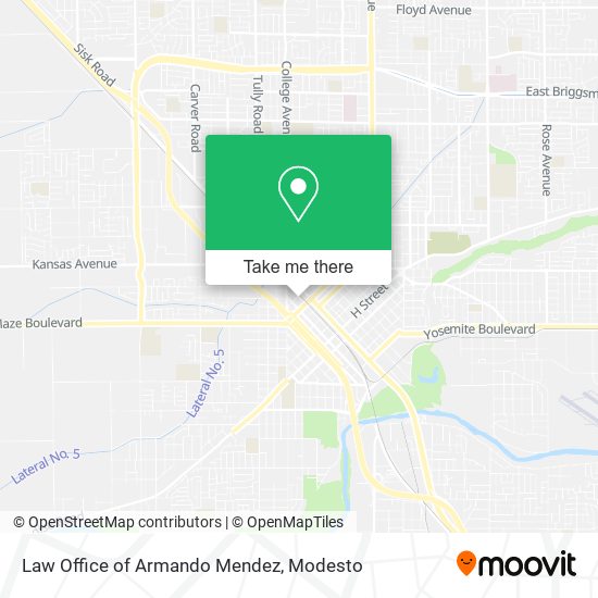 Mapa de Law Office of Armando Mendez