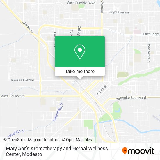 Mapa de Mary Ann's Aromatherapy and Herbal Wellness Center