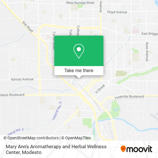Mapa de Mary Ann's Aromatherapy and Herbal Wellness Center