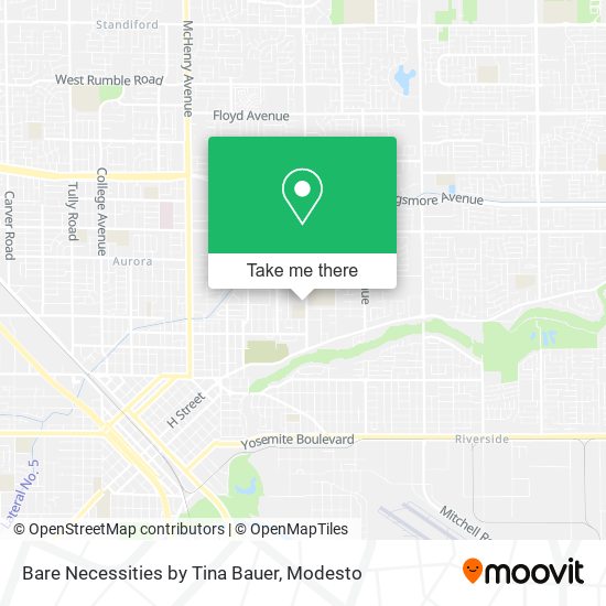 Mapa de Bare Necessities by Tina Bauer
