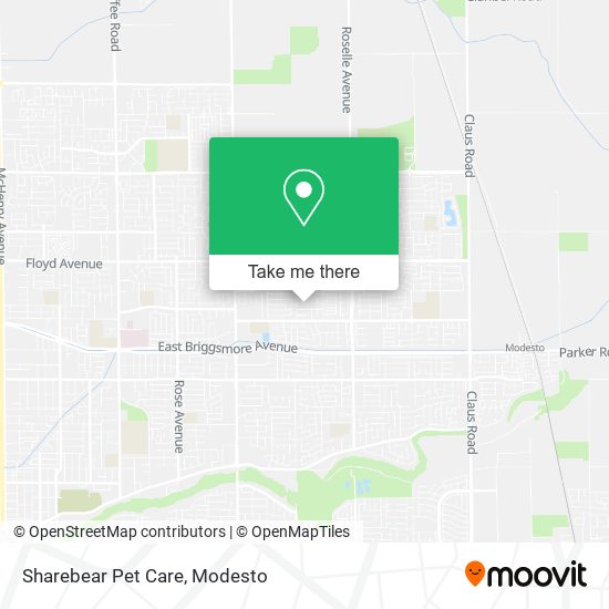 Sharebear Pet Care map