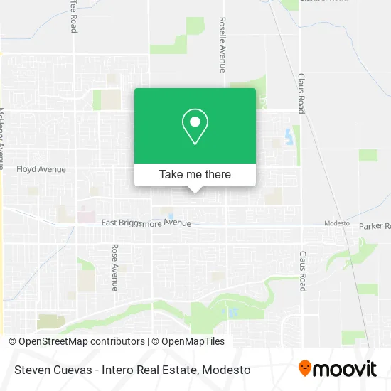 Steven Cuevas - Intero Real Estate map
