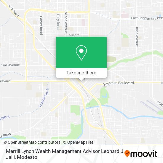 Merrill Lynch Wealth Management Advisor Leonard J Jalli map