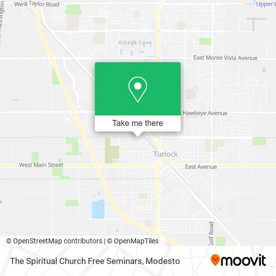 The Spiritual Church Free Seminars map