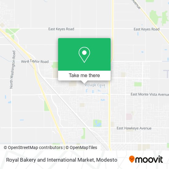 Royal Bakery and International Market map