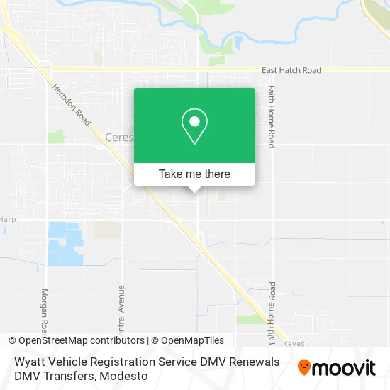 Wyatt Vehicle Registration Service DMV Renewals DMV Transfers map