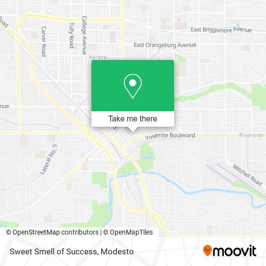Sweet Smell of Success map