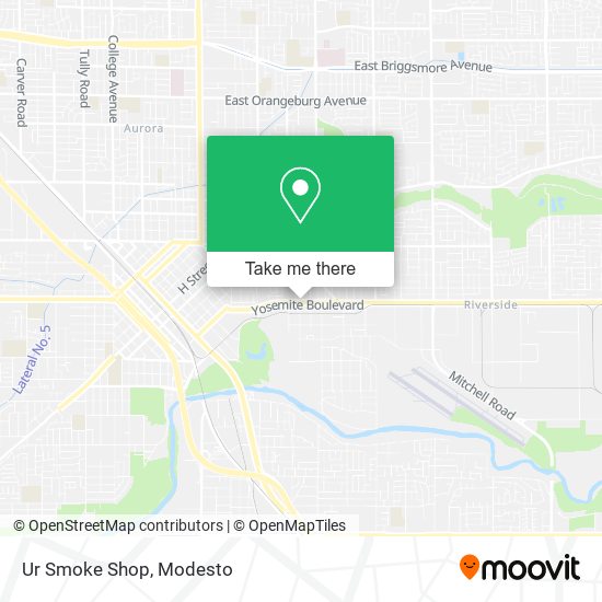 Mapa de Ur Smoke Shop