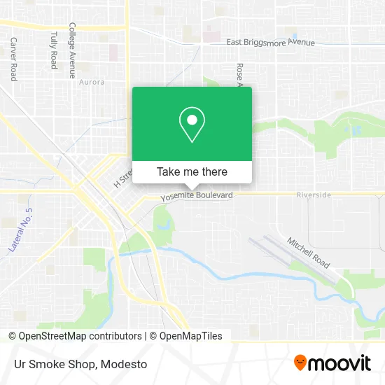 Ur Smoke Shop map