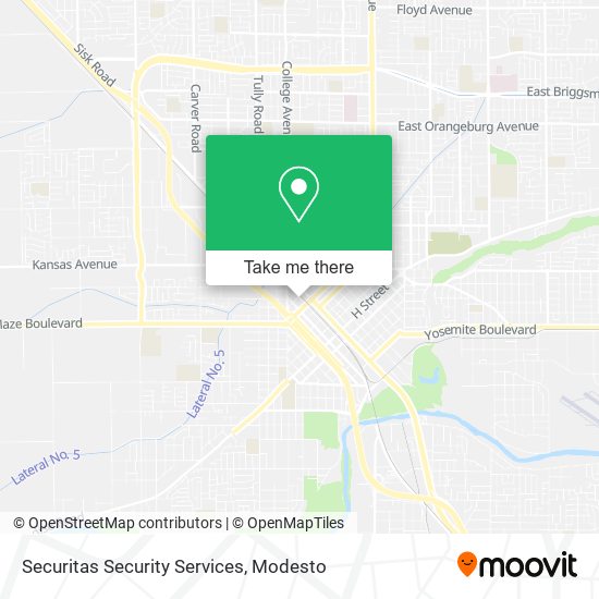 Securitas Security Services map