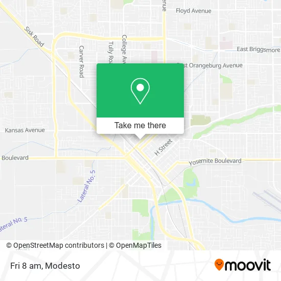 Fri 8 am map