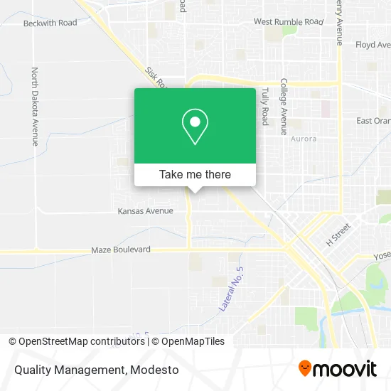 Quality Management map