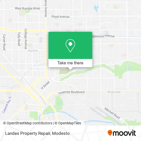 Landes Property Repair map