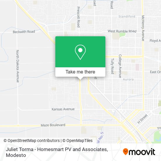 Juliet Torma - Homesmart PV and Associates map