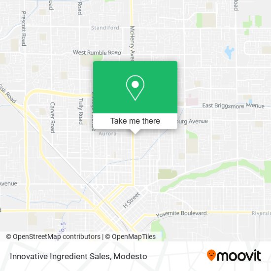 Innovative Ingredient Sales map