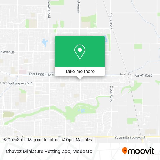 Chavez Miniature Petting Zoo map
