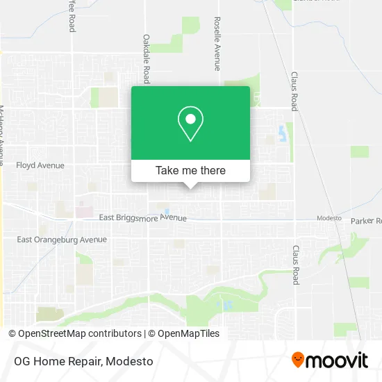 OG Home Repair map