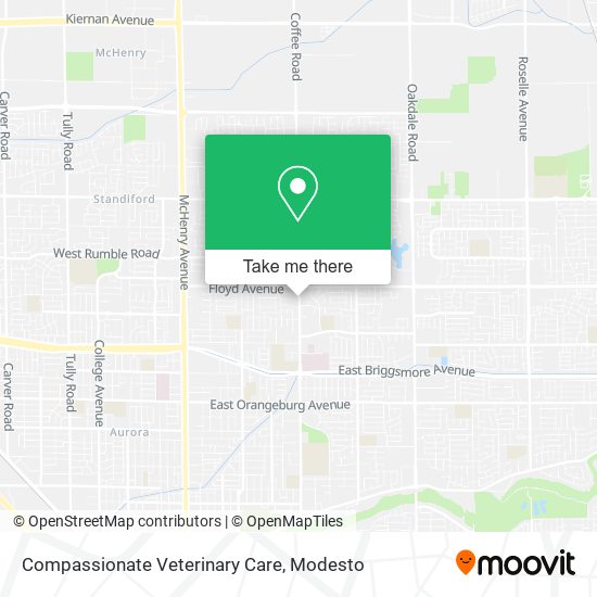 Compassionate Veterinary Care map