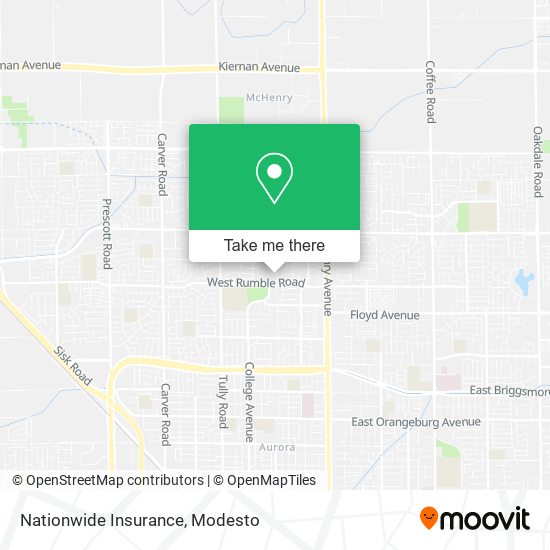 Nationwide Insurance map