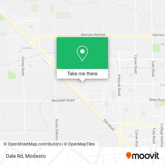 Mapa de Dale Rd