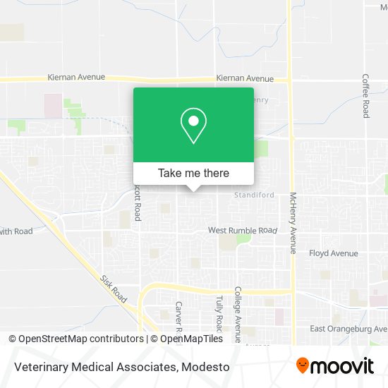 Veterinary Medical Associates map