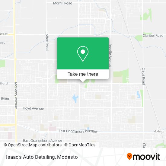 Mapa de Isaac's Auto Detailing