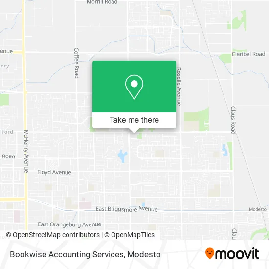 Bookwise Accounting Services map