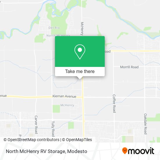 North McHenry RV Storage map