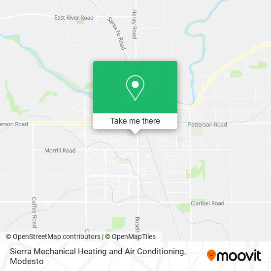 Mapa de Sierra Mechanical Heating and Air Conditioning