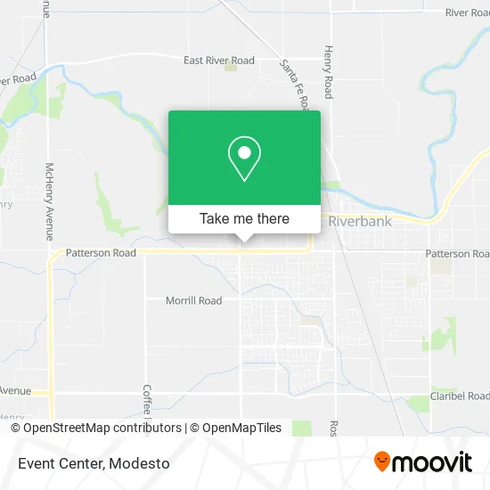Mapa de Event Center
