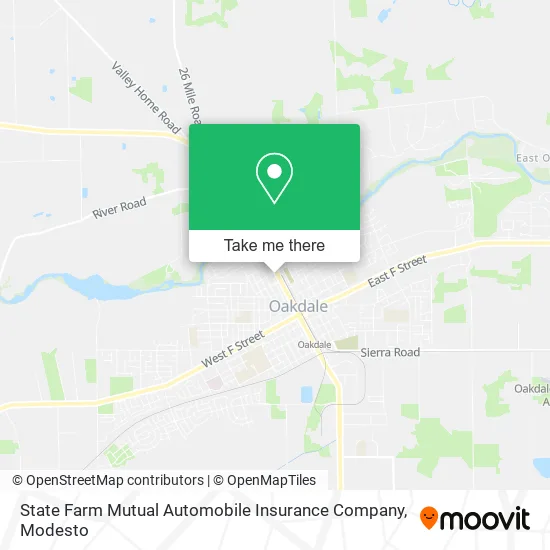 State Farm Mutual Automobile Insurance Company map