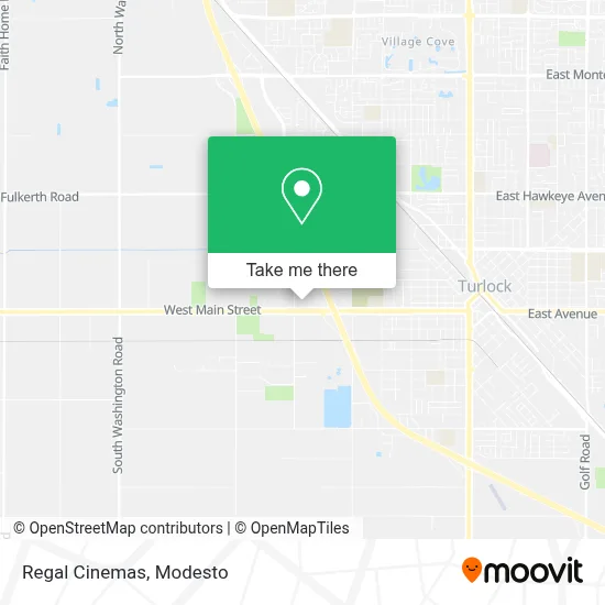 Regal Cinemas map