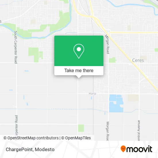 ChargePoint map