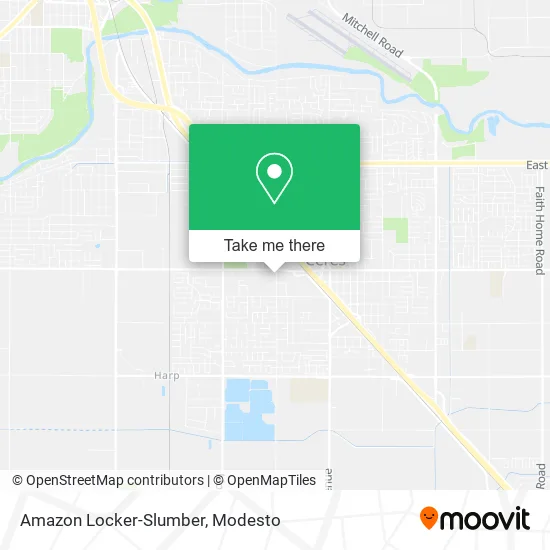 Amazon Locker-Slumber map