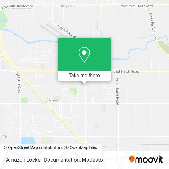 Mapa de Amazon Locker-Documentation