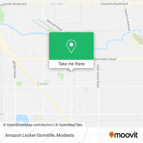 Amazon Locker-Domitille map