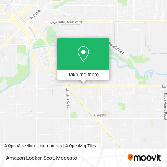 Amazon Locker-Scot map
