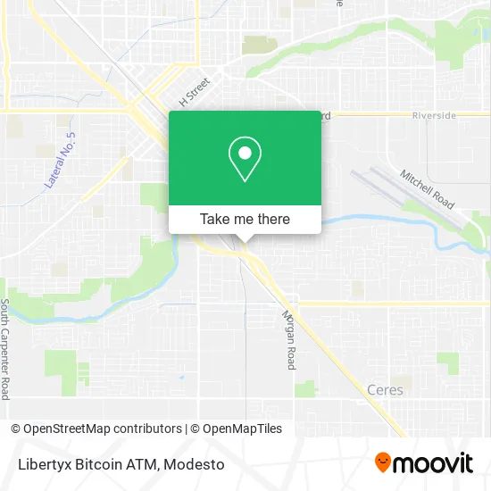 Libertyx Bitcoin ATM map