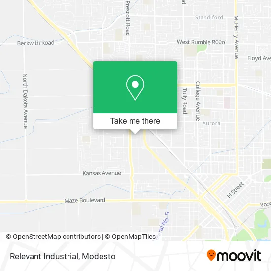 Relevant Industrial map