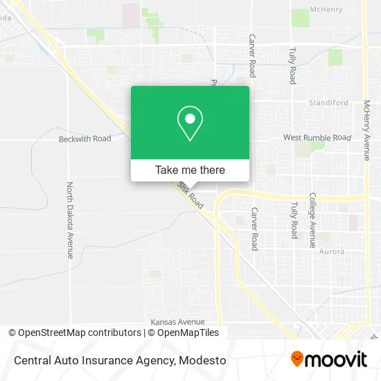 Central Auto Insurance Agency map