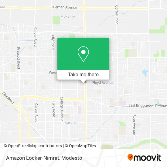 Mapa de Amazon Locker-Nimrat