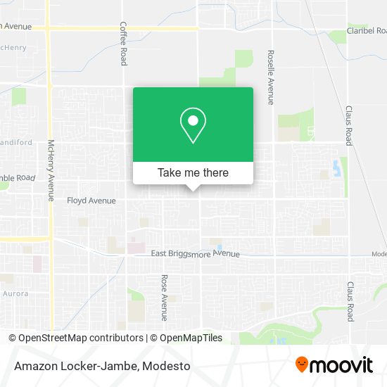 Amazon Locker-Jambe map
