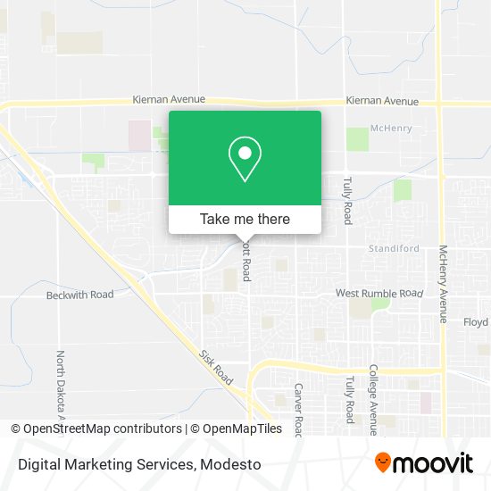 Mapa de Digital Marketing Services