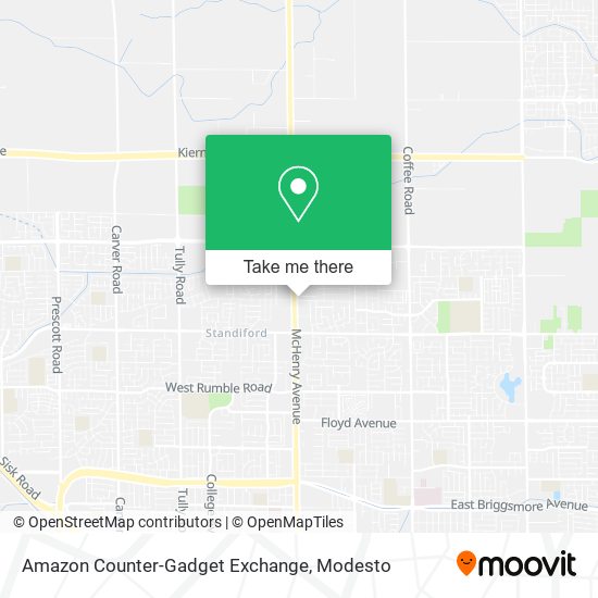 Mapa de Amazon Counter-Gadget Exchange